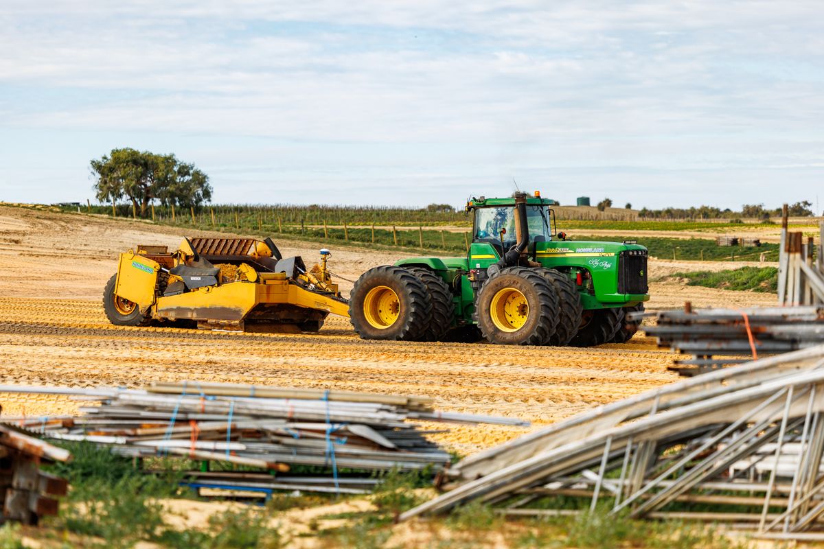 Sandworks plant on site